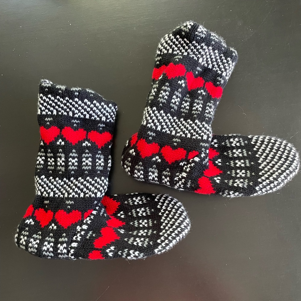 Heart Slippers
